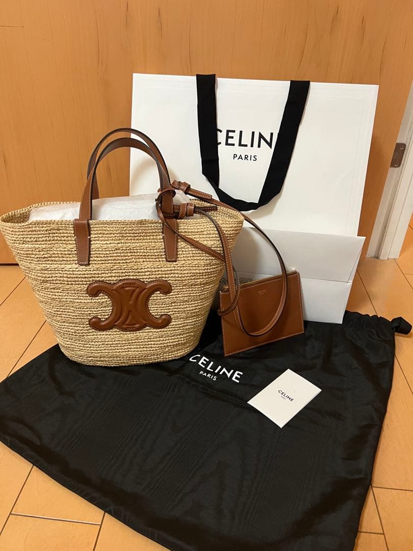 .*︎様 CELINE かごバッグ ベージュ