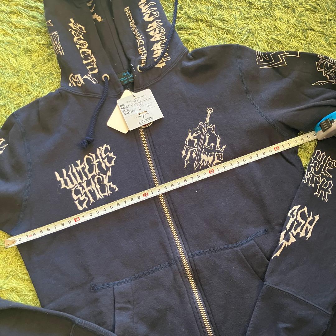 【新品未使用タグ付】ヒステリックグラマー　ジップアップパーカー