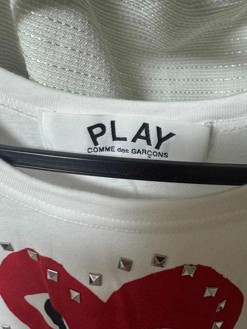 PLAY COMME des GARCONS　スタッズ Tシャツ　Mサイズ