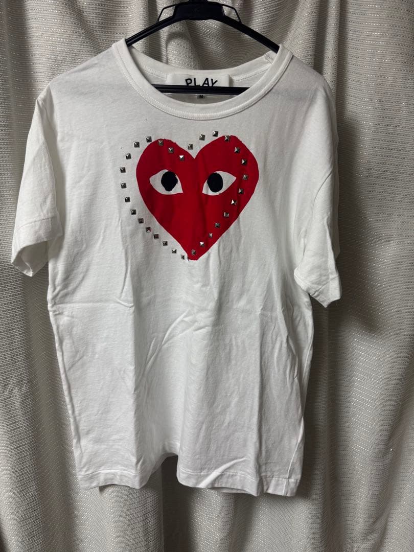 PLAY COMME des GARCONS　スタッズ Tシャツ　Mサイズ