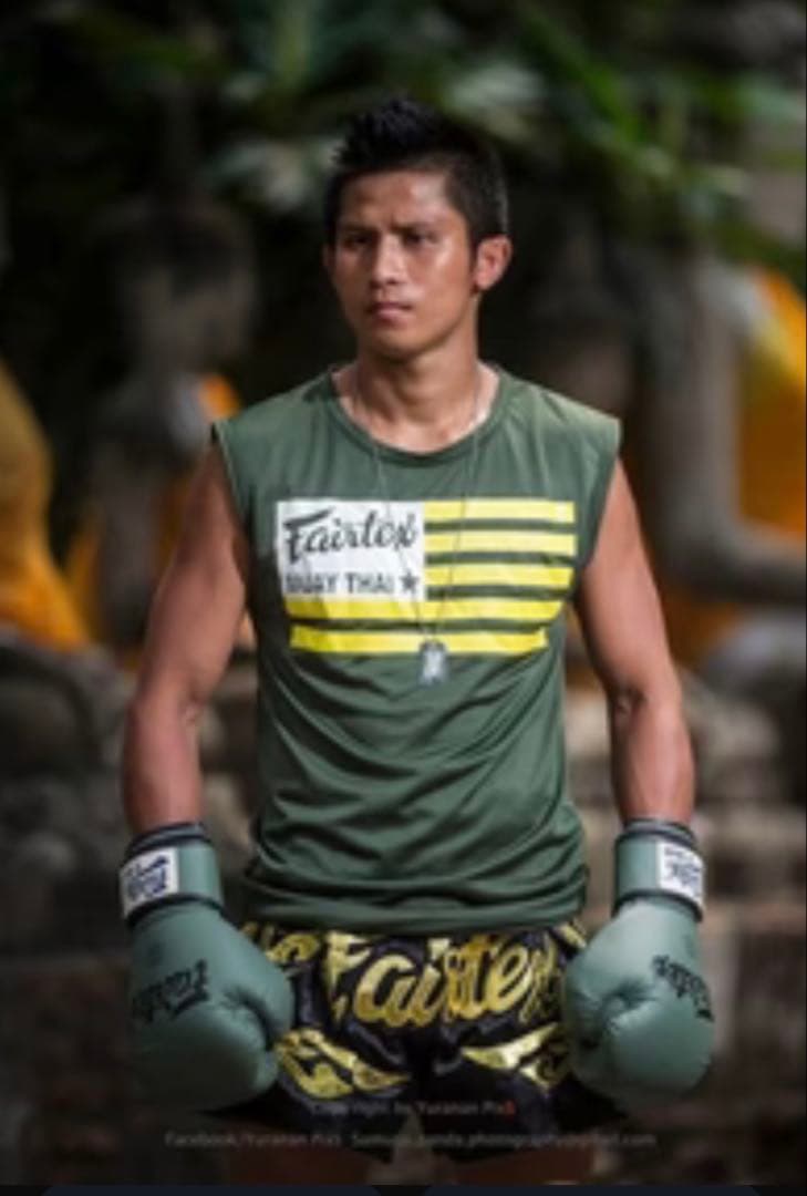 Fairtex ボクシング、ムエタイグローブ16オンス/ゲーオ選手着用モデル