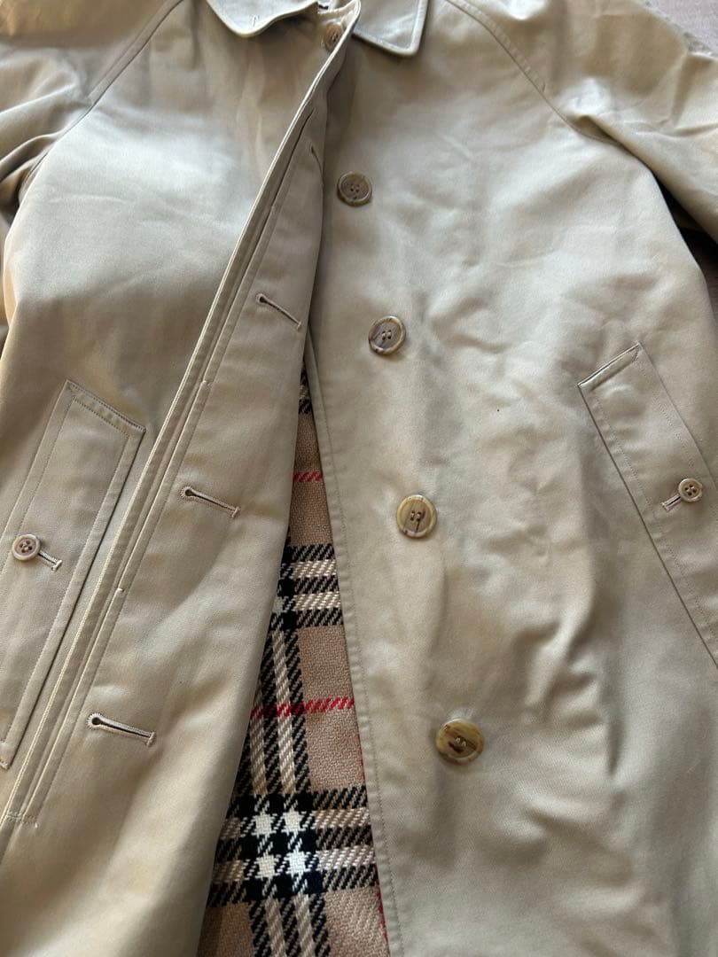 Burberry's バーバリー ステンカラーコート ノバチェック ライナー付き