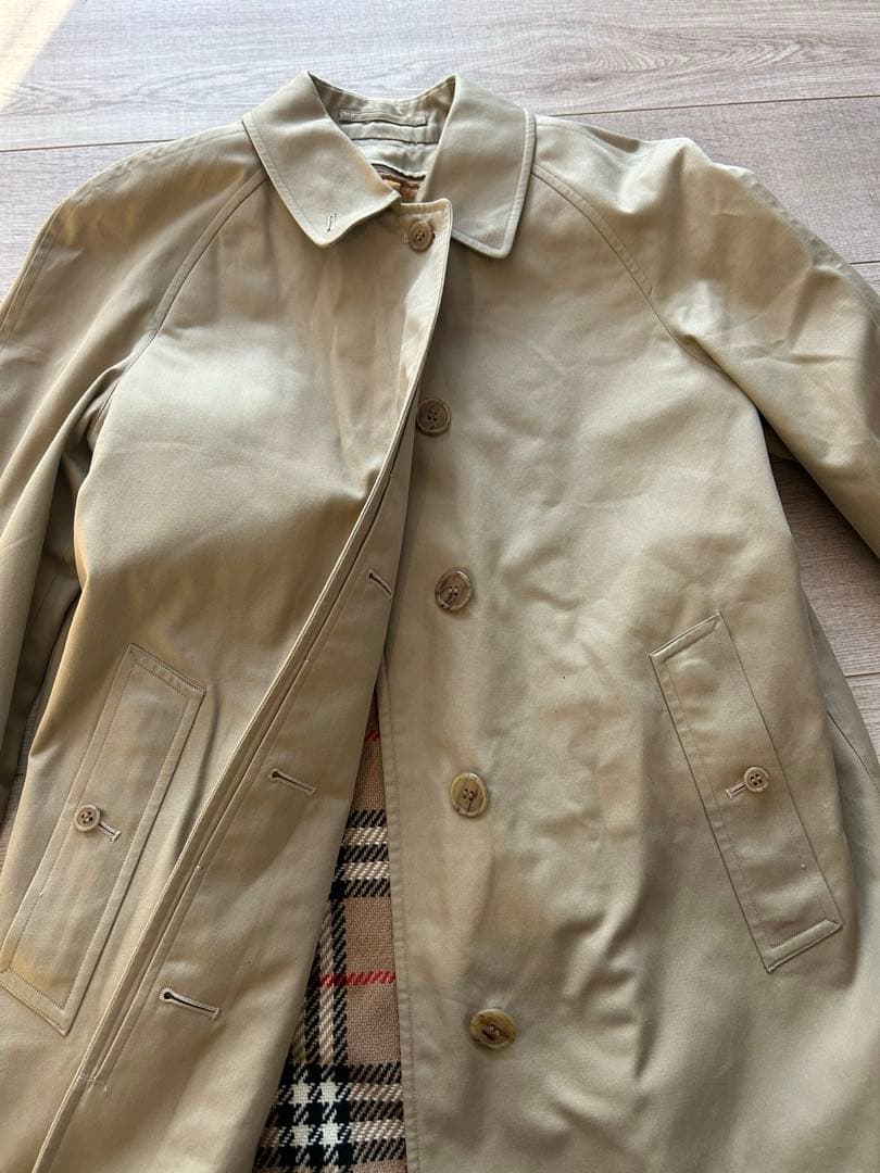 Burberry's バーバリー ステンカラーコート ノバチェック ライナー付き