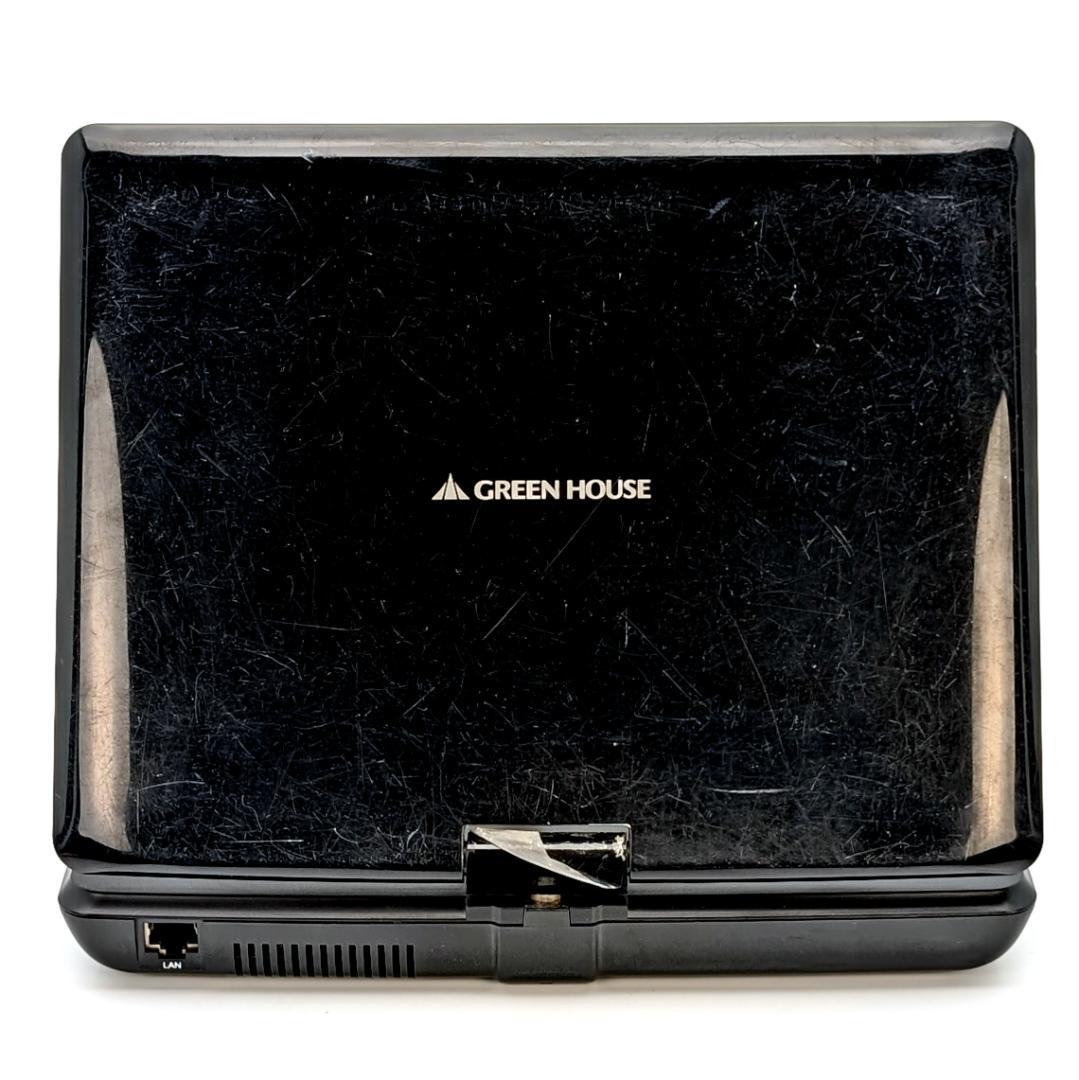 GREEN HOUSE GH-PBD10D-BK ポータブルブルーレイプレーヤー