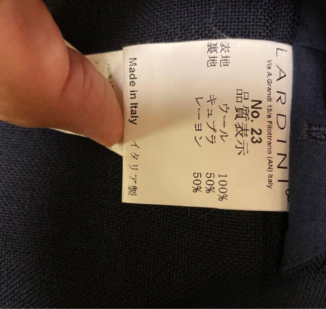 Lardini 44 ラルディーニ　スーツ　ネイビー