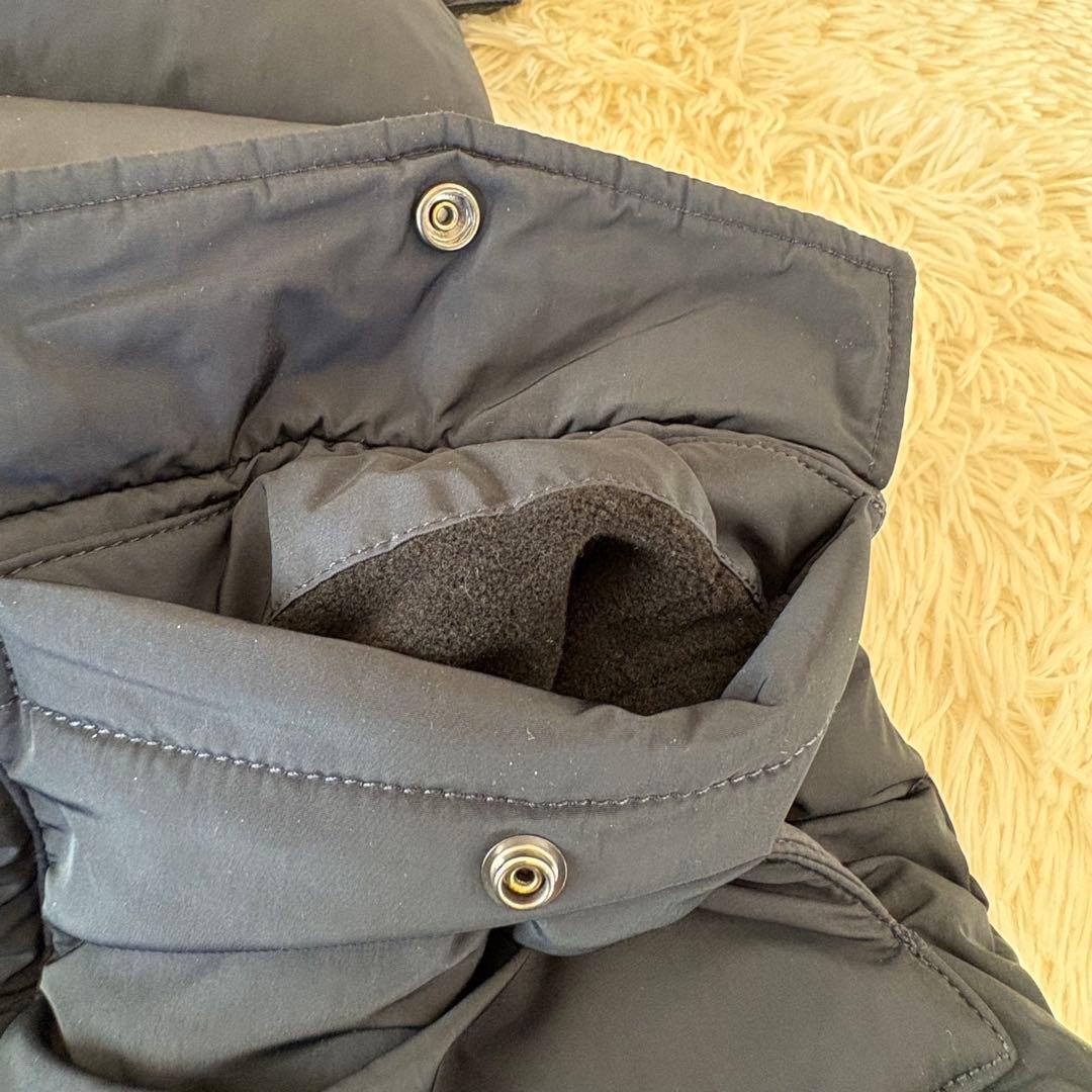 ウールリッチ　タヌキファー フード付 ダウンベスト レディース 3way 紺　S