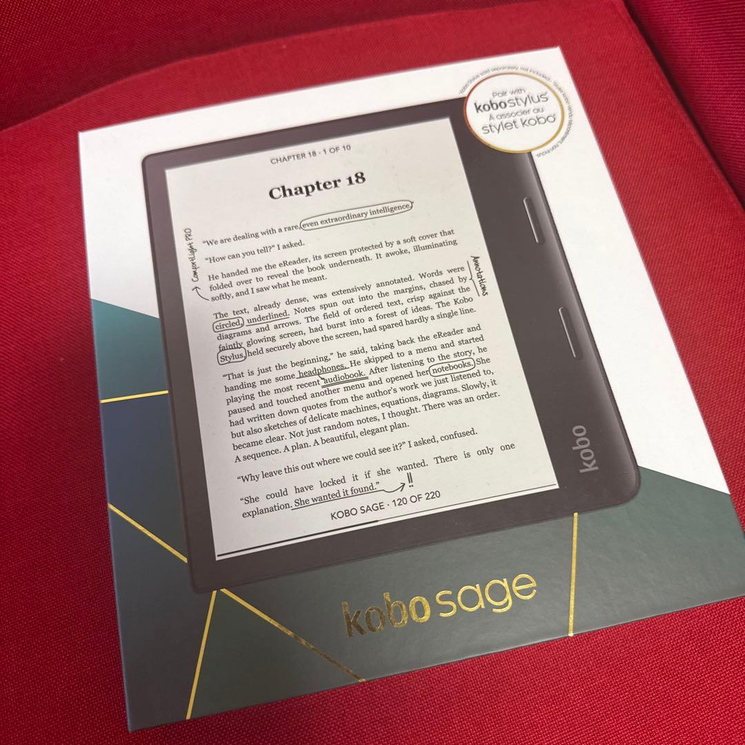 Kobo Sage 電子書籍リーダー 本体