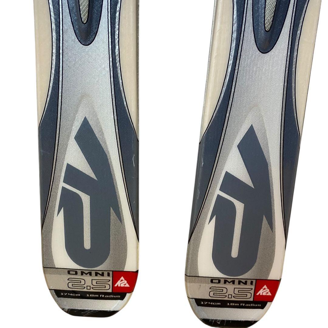 ≪美品≫ K2 OMNI 2.5 174cm オールラウンドスキー 操作性◎