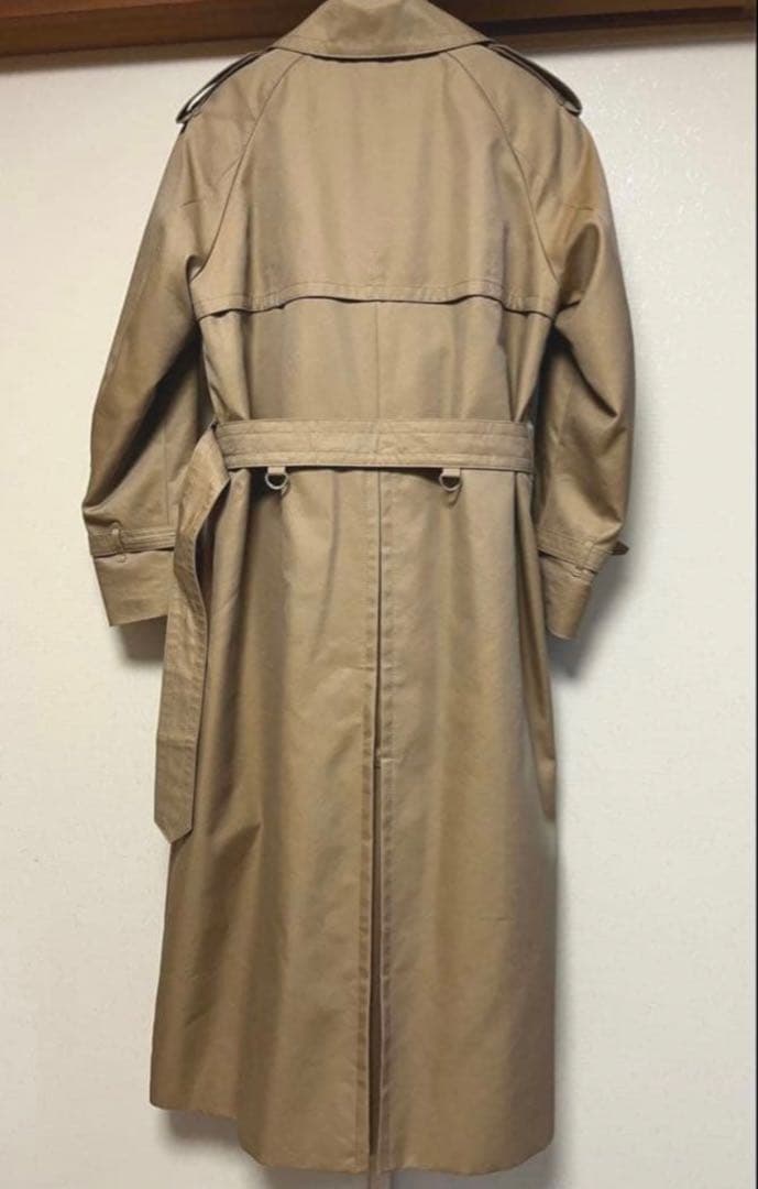 アクアスキュータム トレンチコート ロング サイズ8 ベージュ