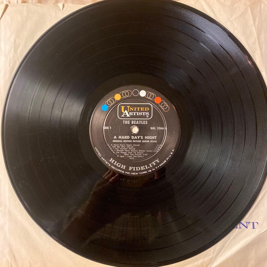 ビートルズ　A HARD DAY'S NIGHT UA オリジナルMONO盤