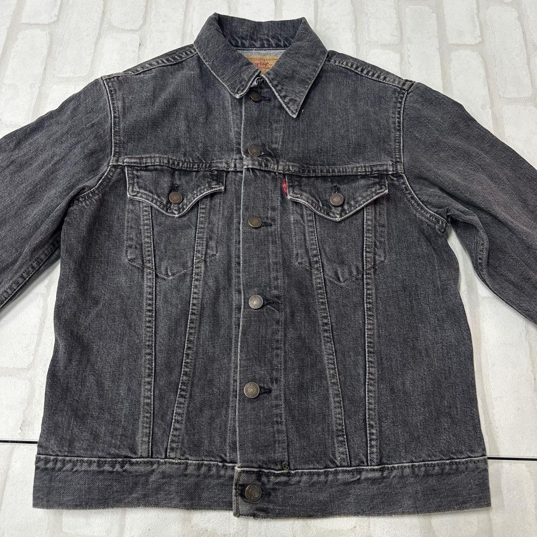 値下げ リーバイス Levi’s 70505 3rd 先染め ブラック Gジャン
