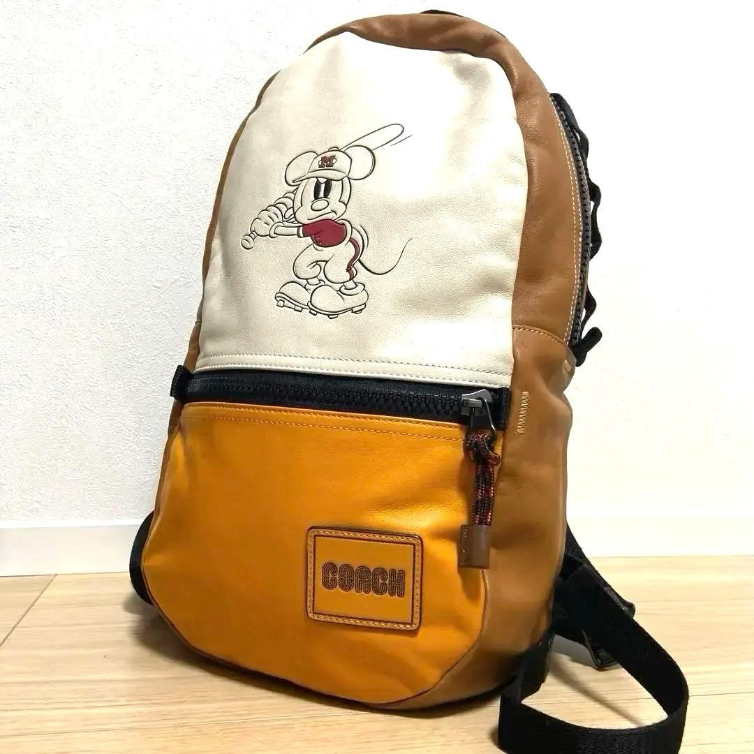 COACH × Disney ミッキー ペイサー バックパック リュック