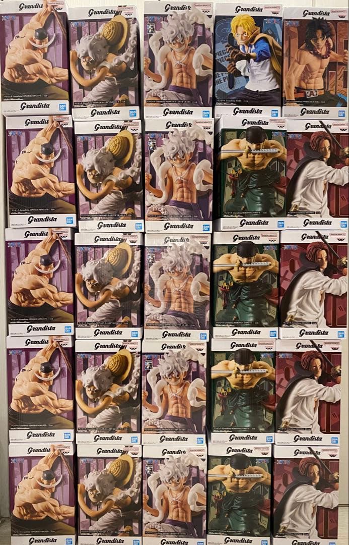 Grandista ワンピース　25体セット