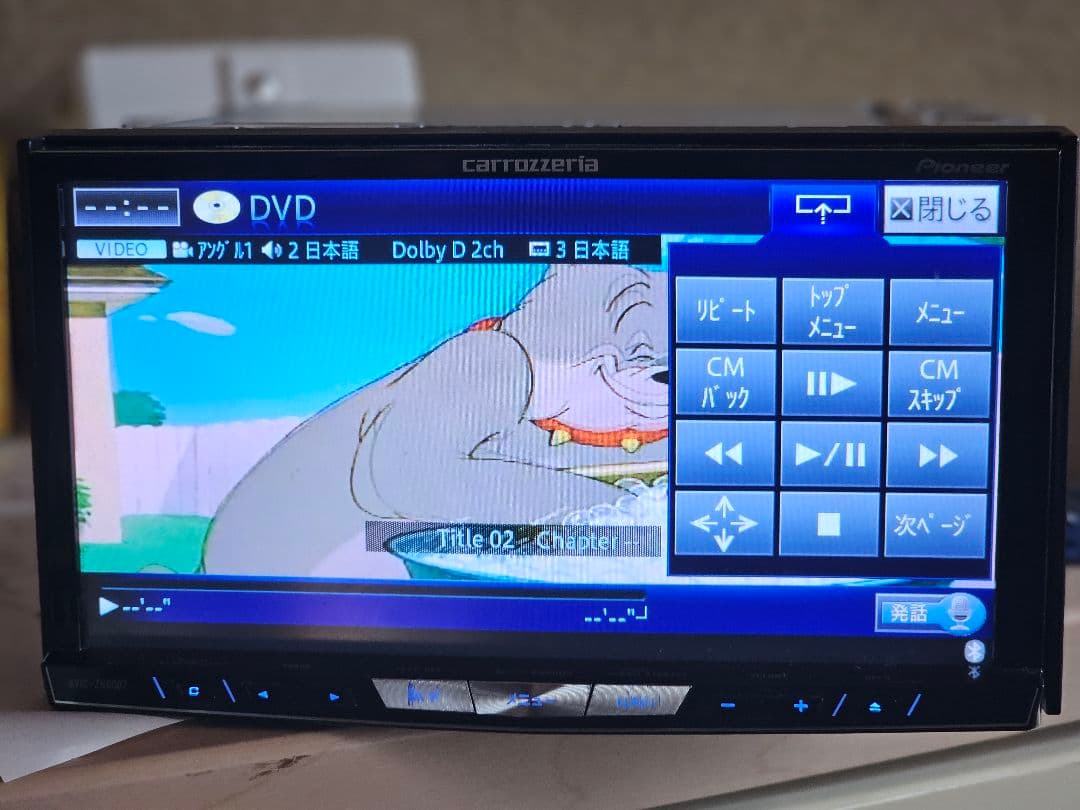 カロッツェリア AVIC-ZH0007 Bluetoothナビゲーションシステム