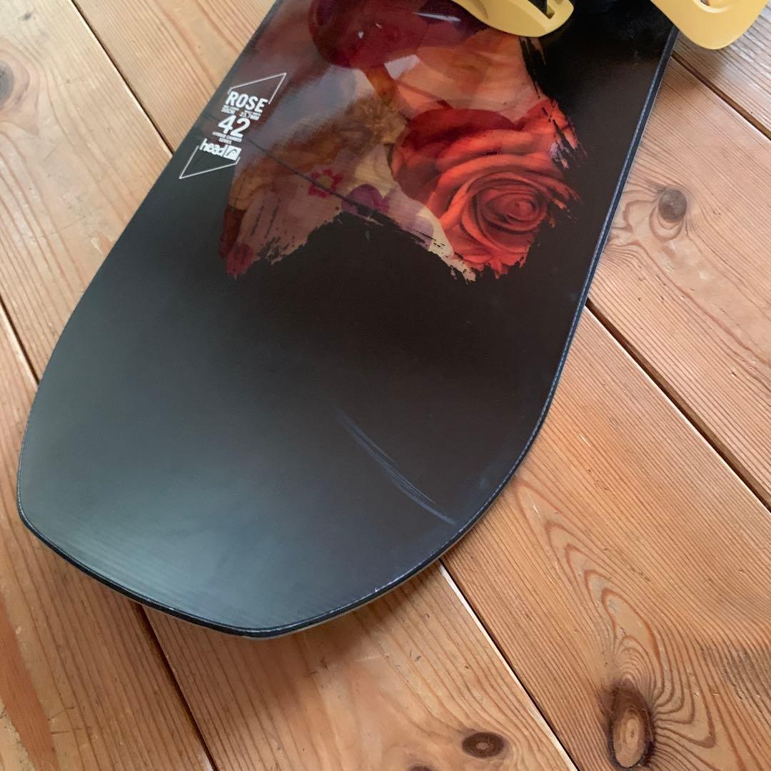 HEAD ROSE 42 スノーボード　4点セット