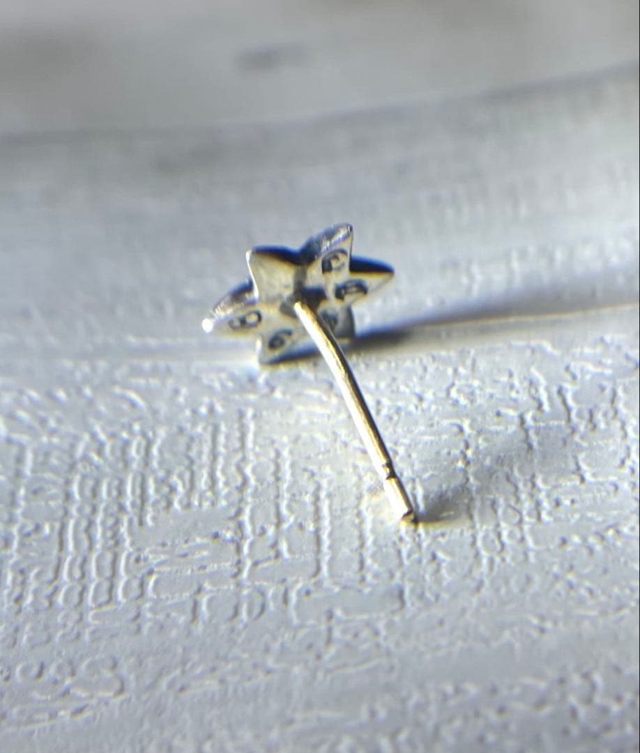 クロムハーツ スター スタッド ピアス