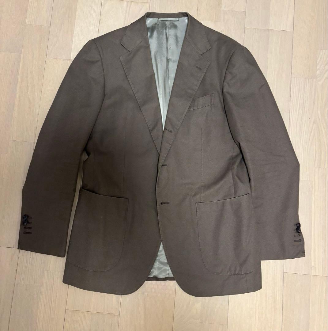 【再出品　最大値下げ】BEAMSF カスタムテーラーBEAMS コットンスーツ