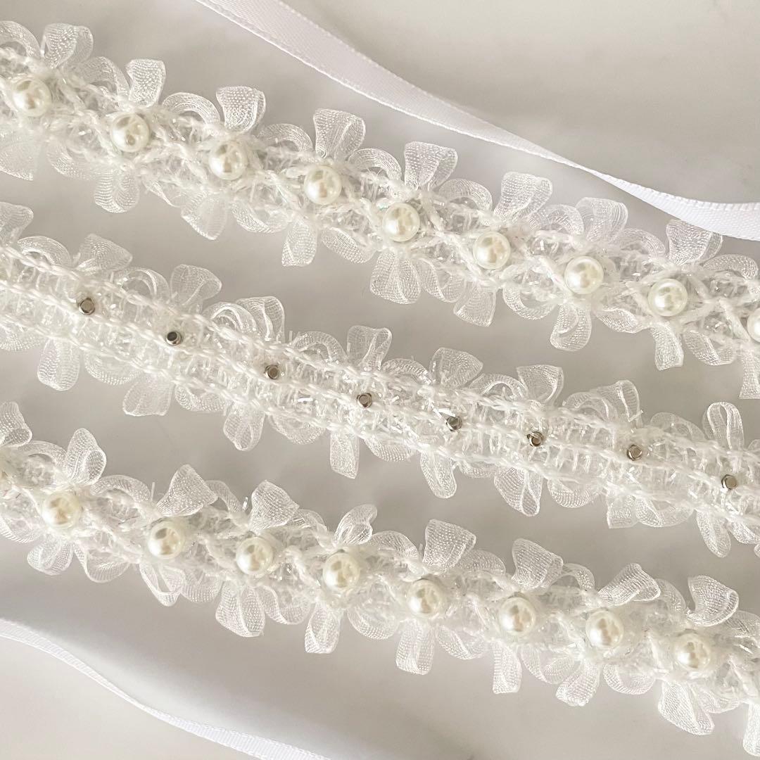 今流行りのショルダーレースフリルパール　成人式振袖　卒業式袴　浴衣着物　七五三