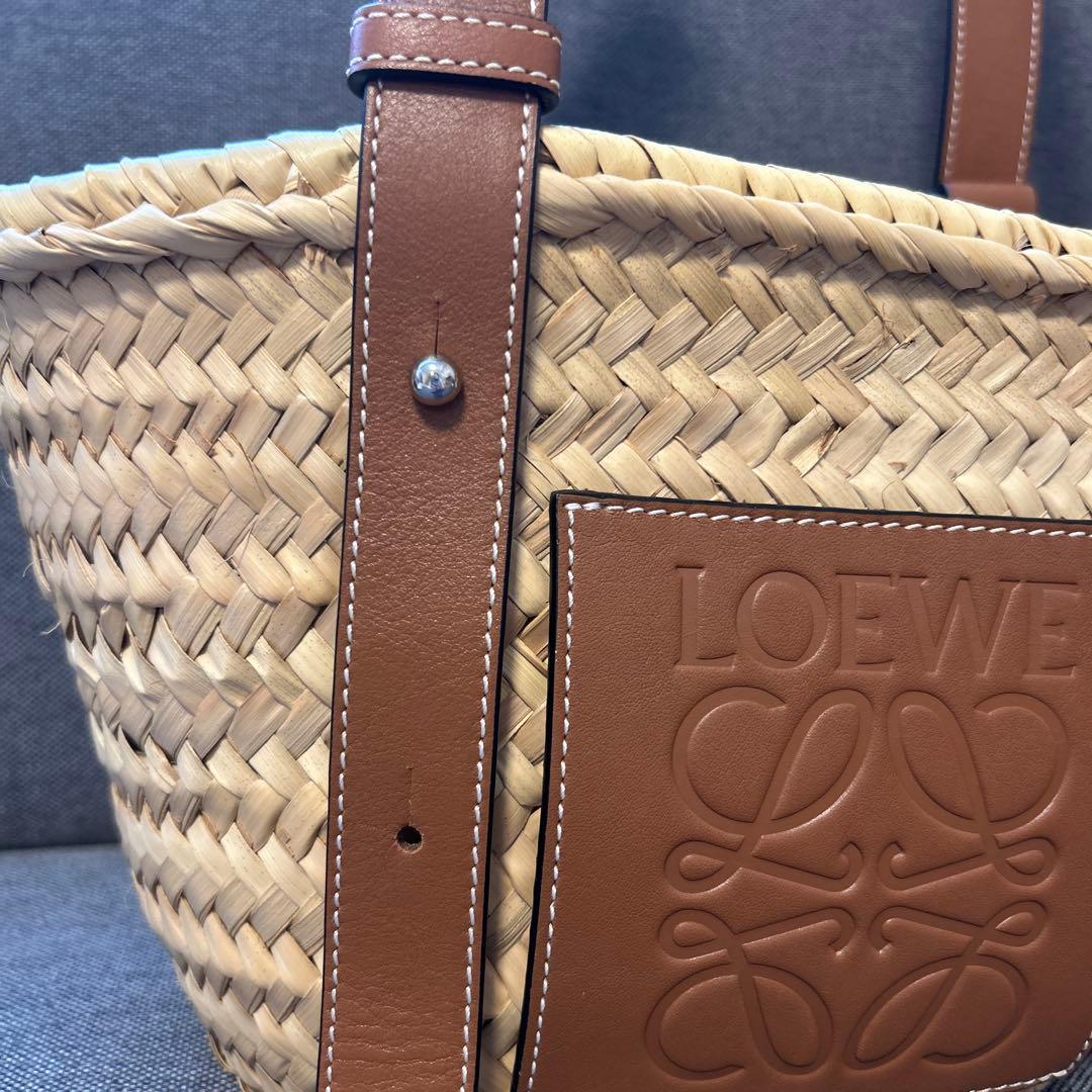 LOEWE ロエベ バスケットバッグ かごバッグ スモール　アナグラム