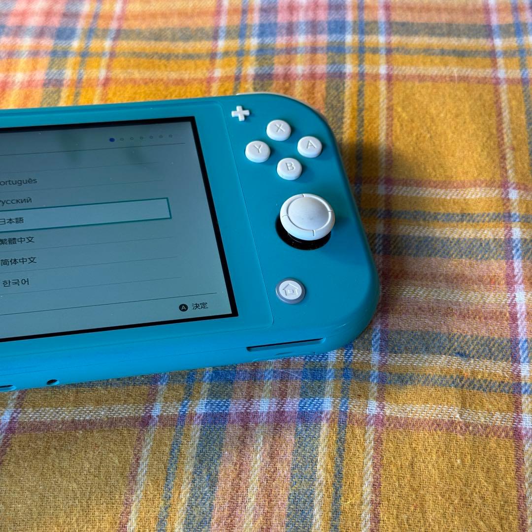 Nintendo Switch Lite ターコイズ 本体 良好状態 動作確認済