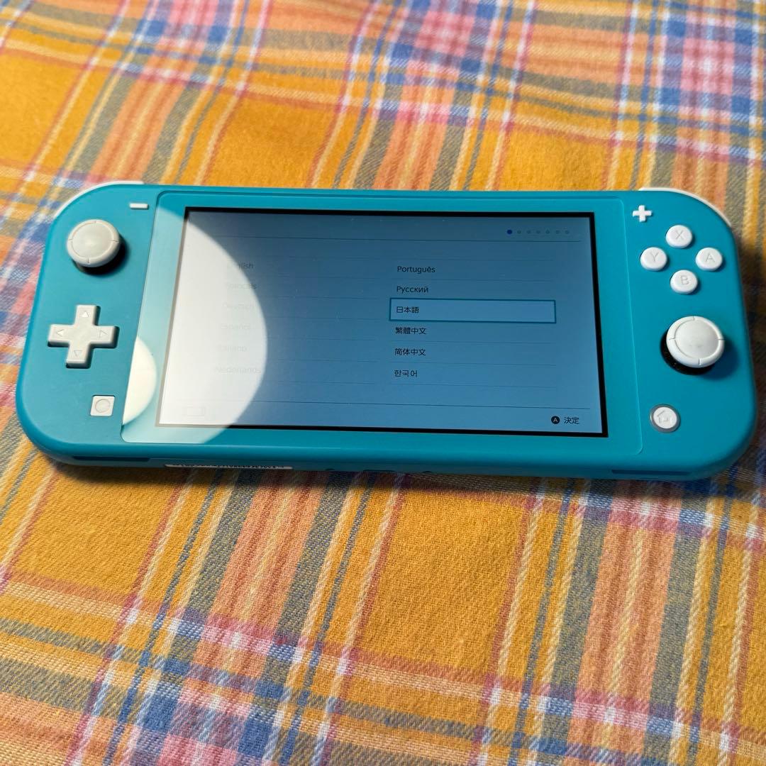 Nintendo Switch Lite ターコイズ 本体 良好状態 動作確認済