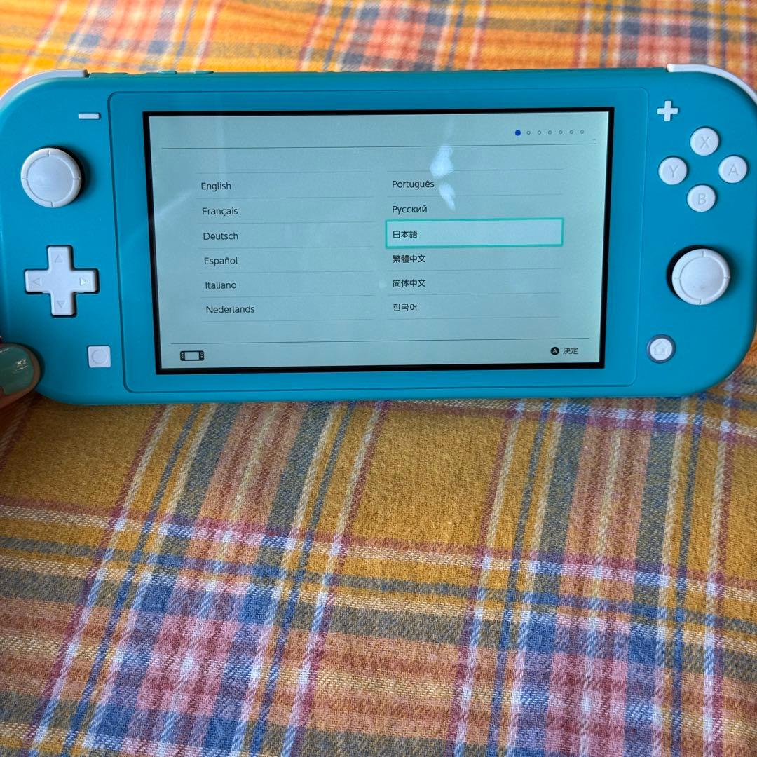 Nintendo Switch Lite ターコイズ 本体 良好状態 動作確認済