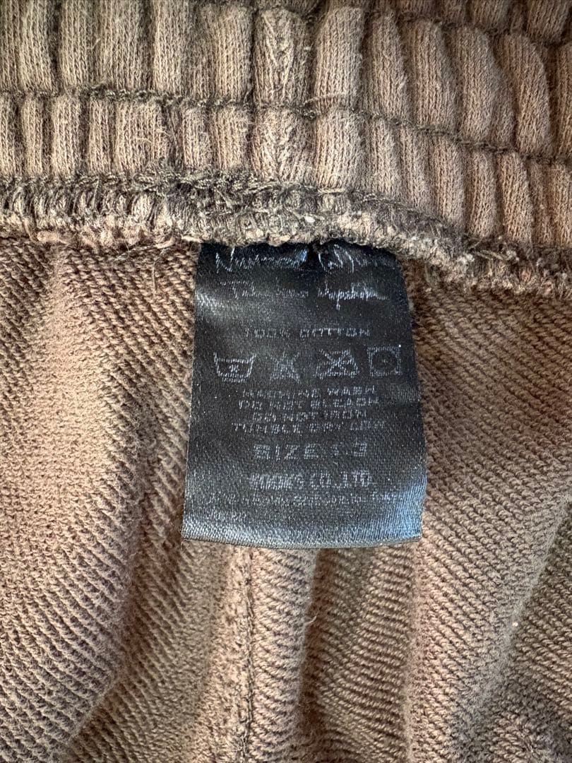 g*o様 ナンバーナイン　ダメージ加工　ポケット　パンツ　日本製　サイズ3