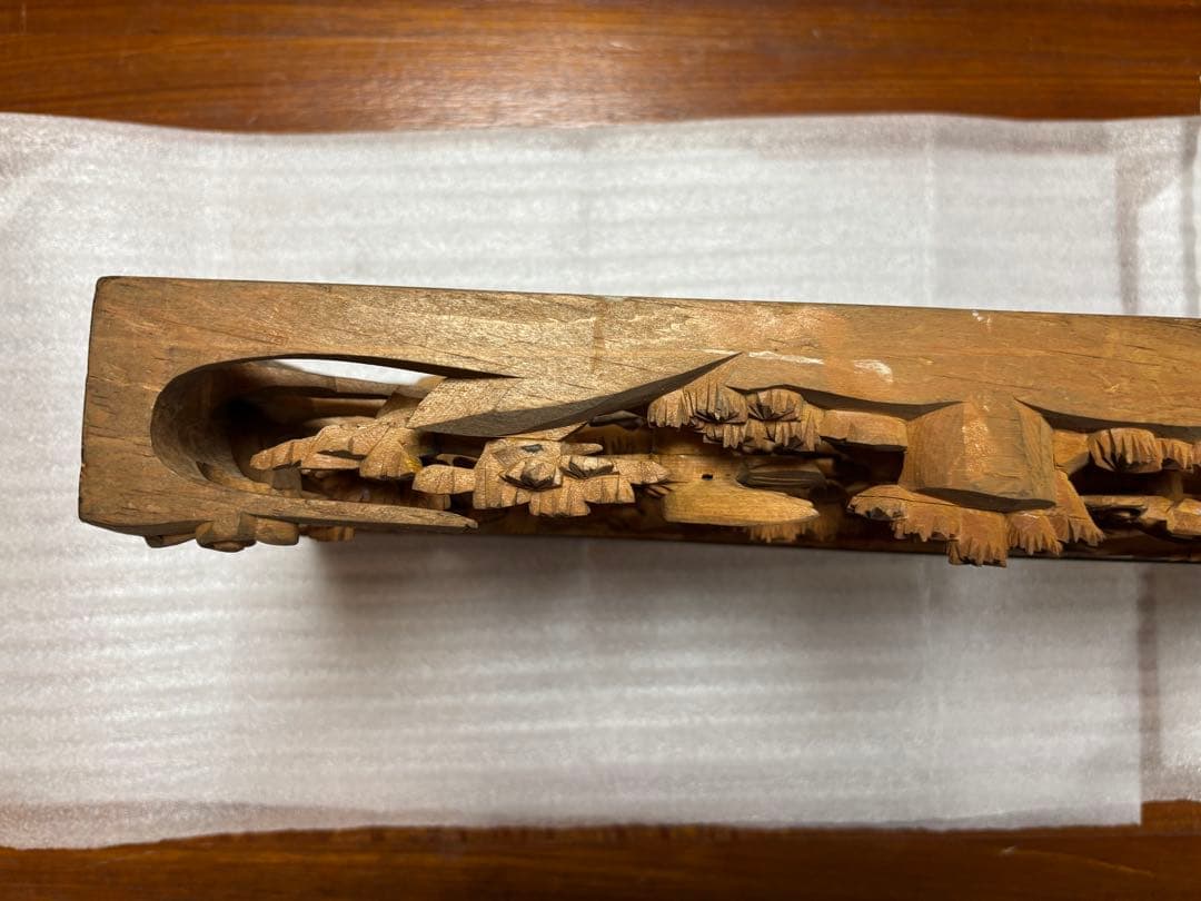 仏壇　欄間　　らんま　寺院仏具　木製　彫刻