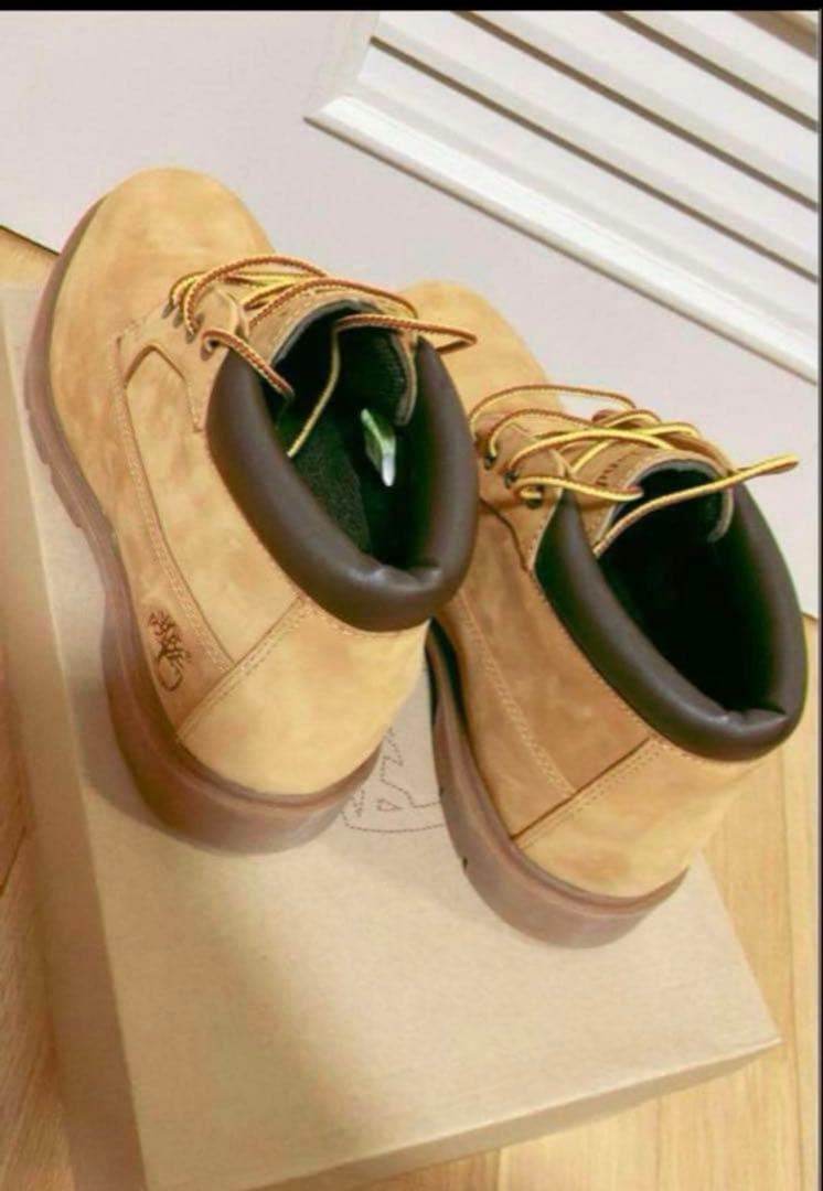 Timberland ベージュ　ワークブーツ
