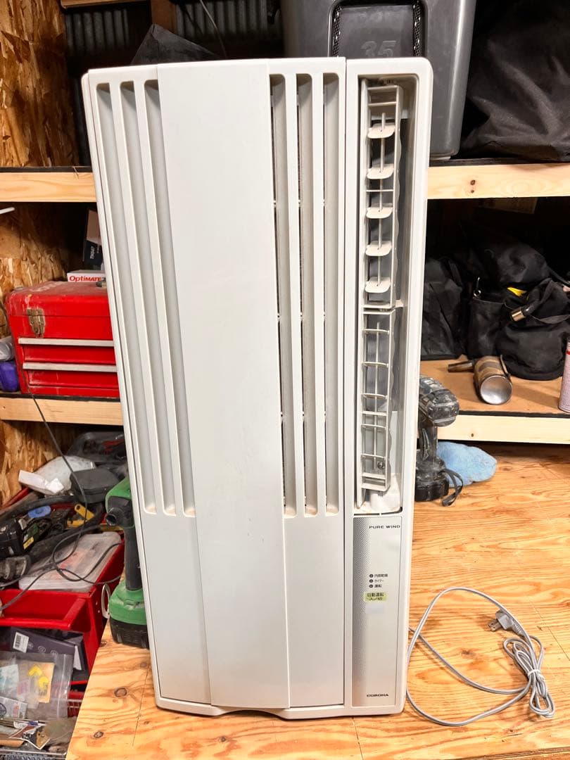 コロナ 窓用エアコン CW-1824R コロナテラス 窓用窓枠セット　24製