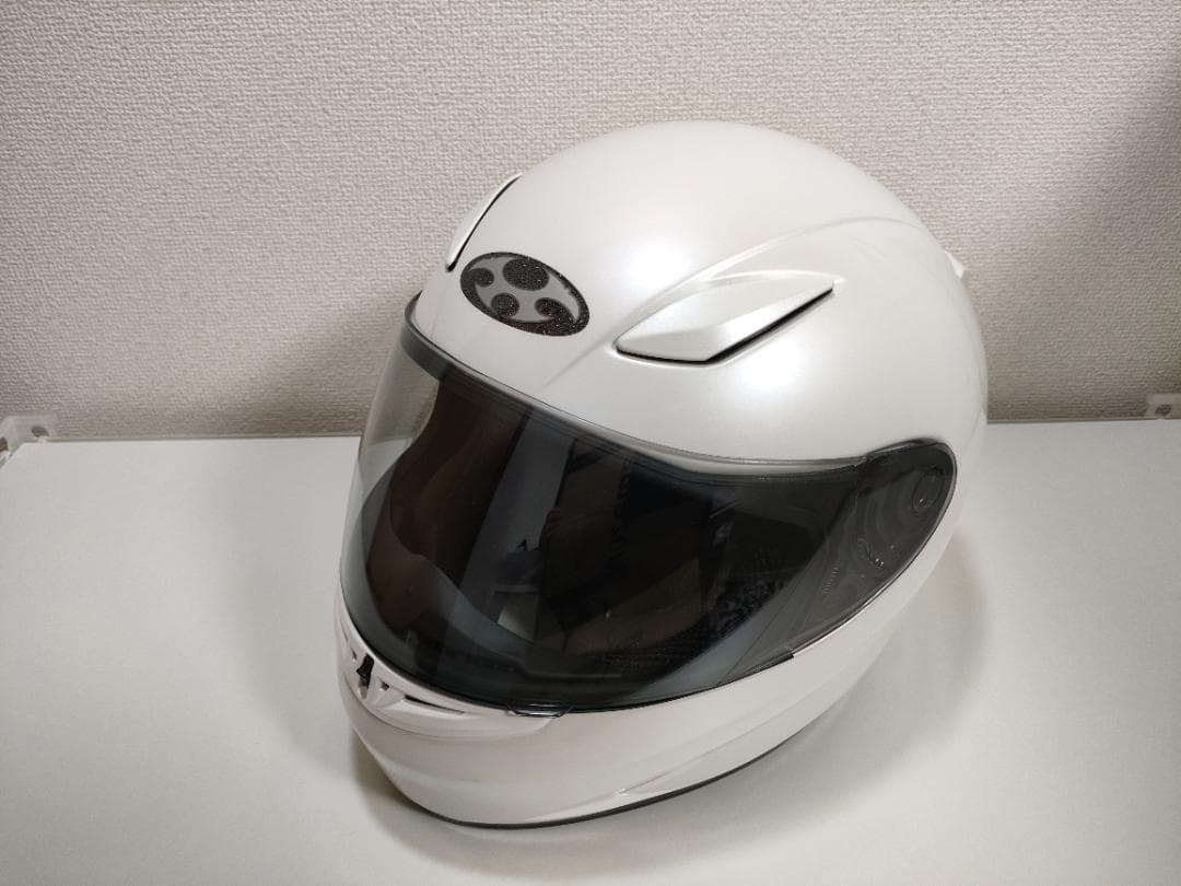 OGKカブト　FF-R3　XL　パールホワイト