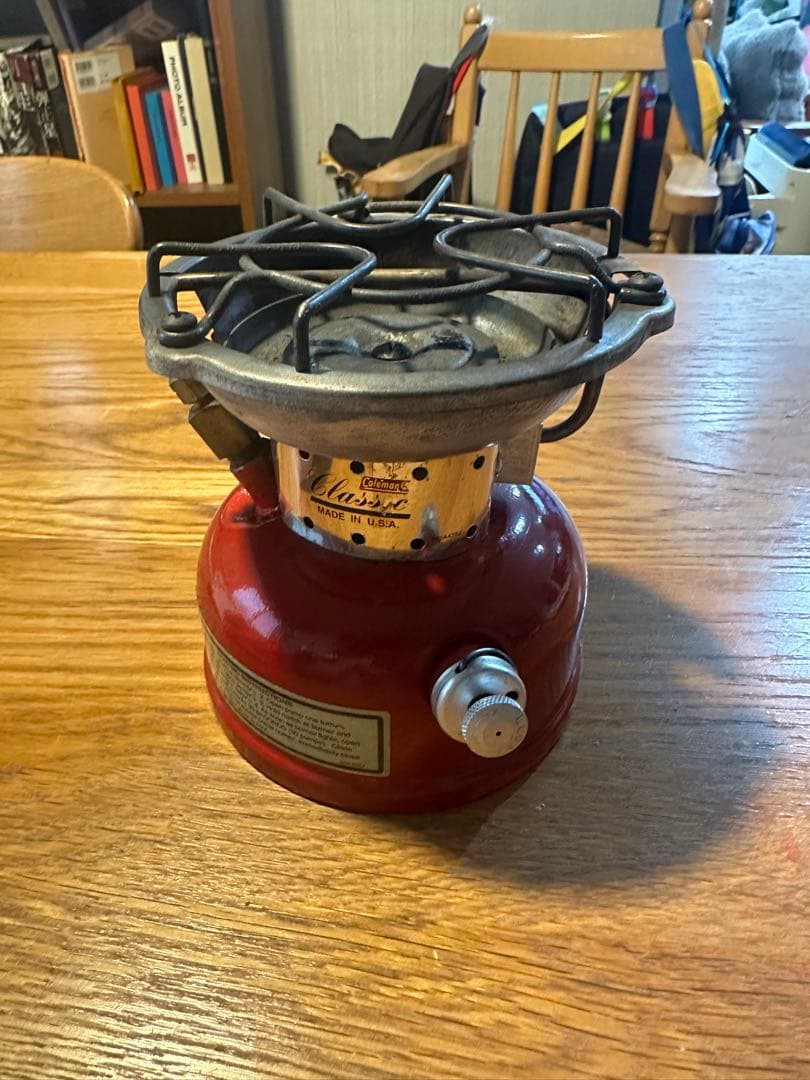 Coleman シングルバーナーコンロ レッド