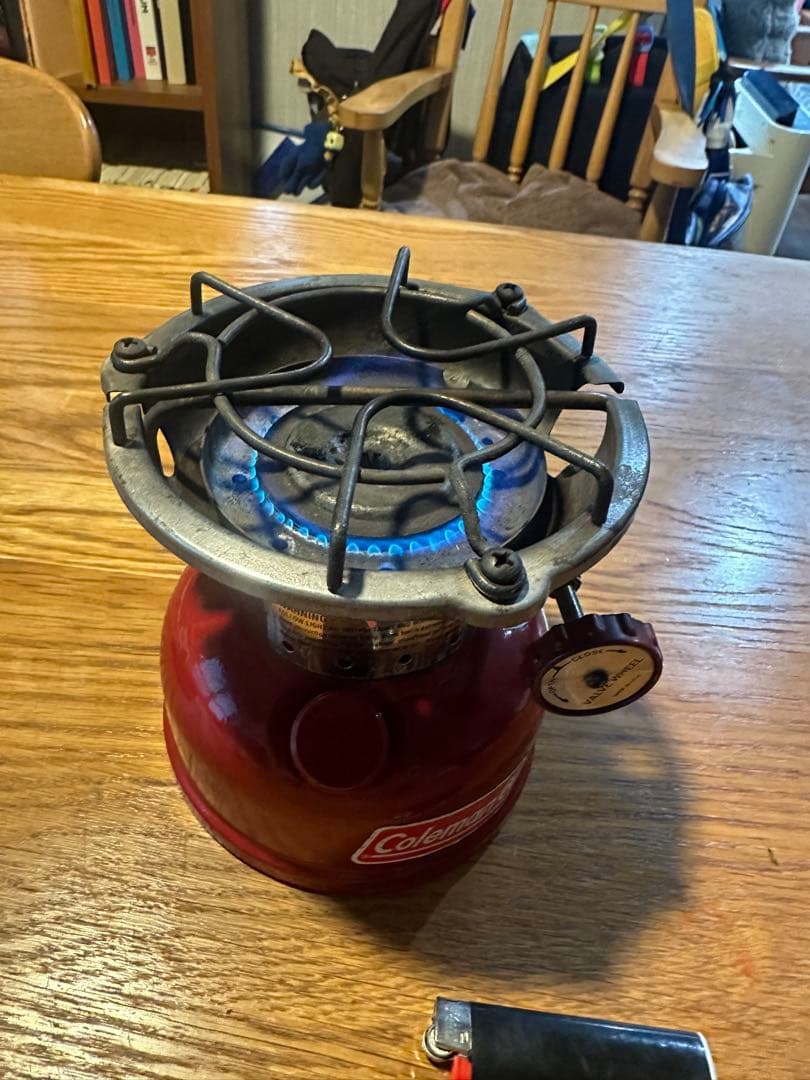 Coleman シングルバーナーコンロ レッド