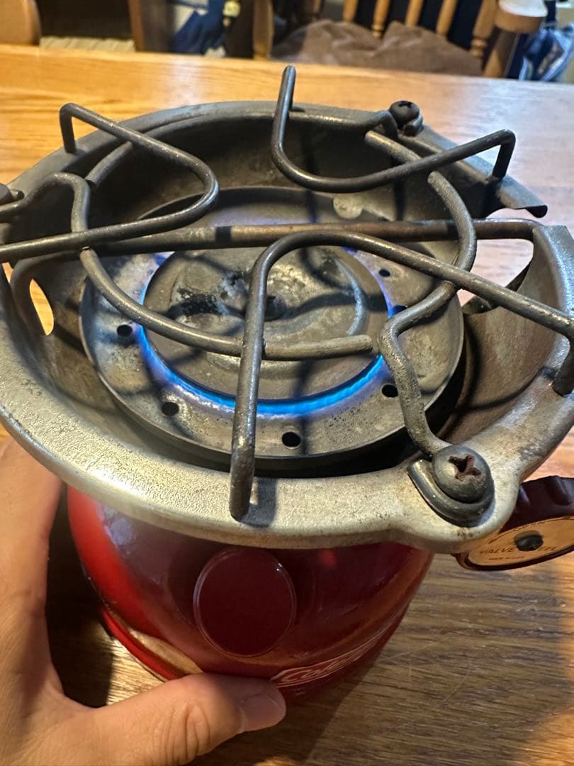 Coleman シングルバーナーコンロ レッド