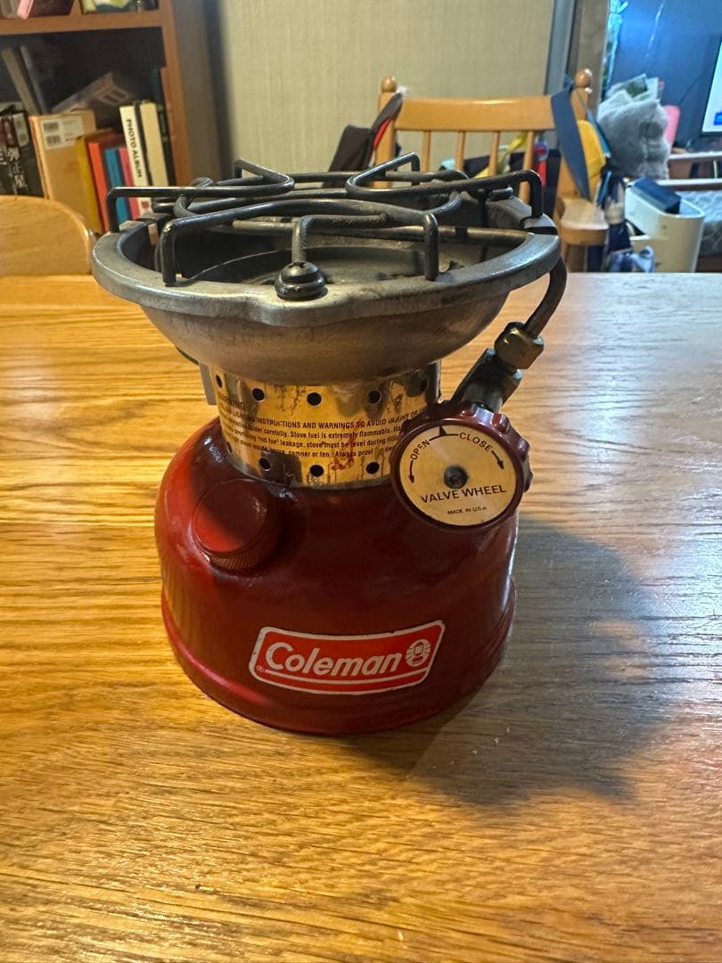 Coleman シングルバーナーコンロ レッド