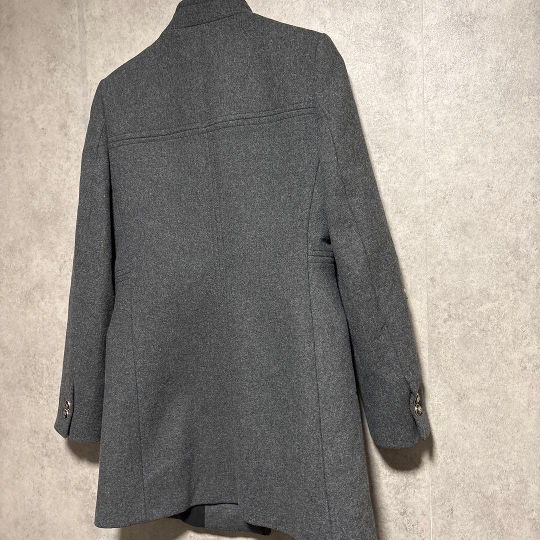 ZARA　ウールダブルブレストコート S