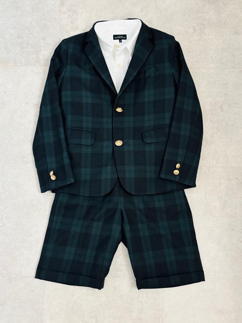 美品　green label relaxing 130 入学式3点セット