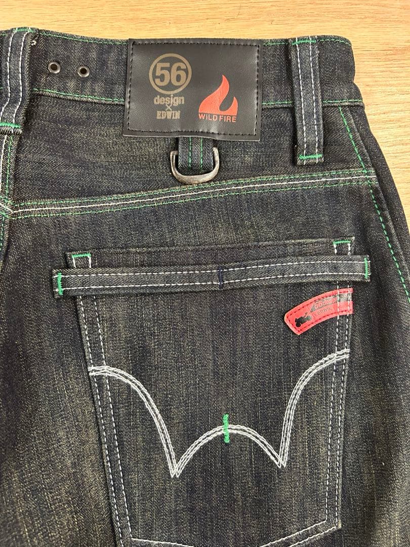 56design×EDWIN WILD FIREデニムパンツ
