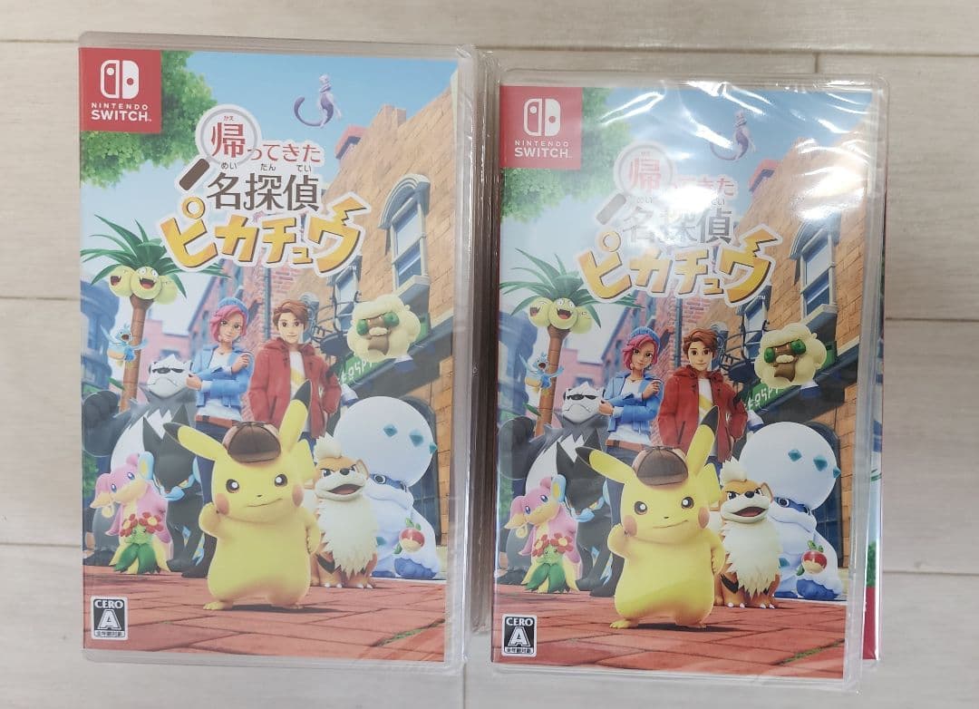 帰ってきた名探偵ピカチュウ (Nintendo Switch)x15セット