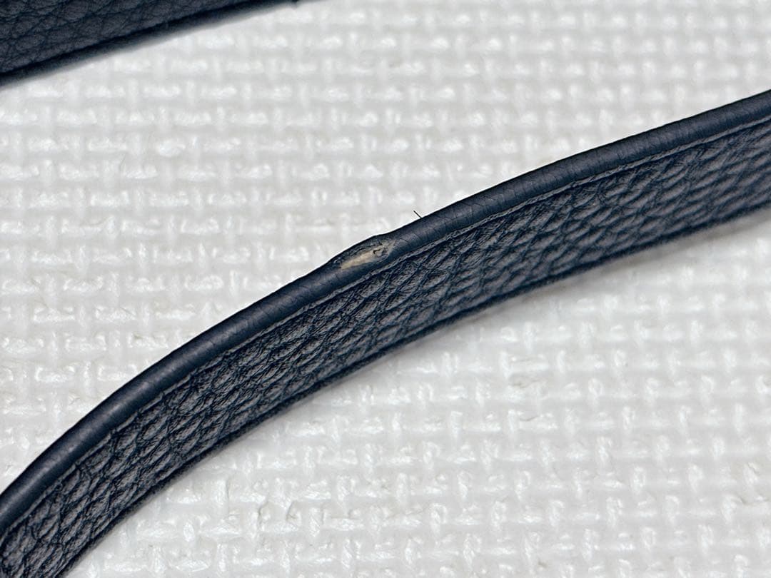 【ホープ】COACH 黒 レザー ショルダーバッグ