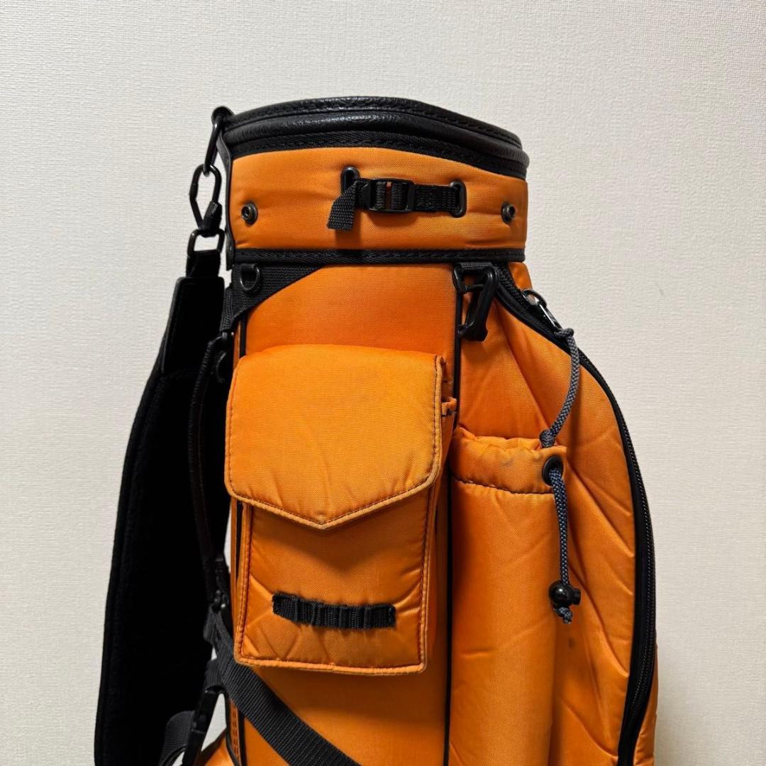 PEARLY GATES パーリーゲイツ キャディバッグ 9型 オレンジ