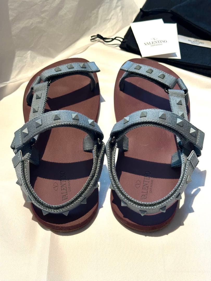 Valentino garavani ヴァレンチノ メンズ サンダル 41 EU