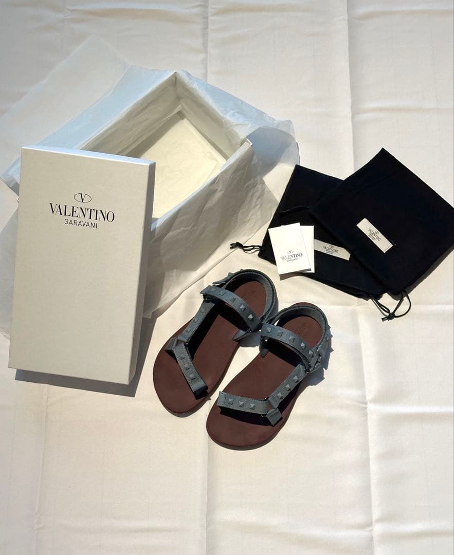 Valentino garavani ヴァレンチノ メンズ サンダル 41 EU