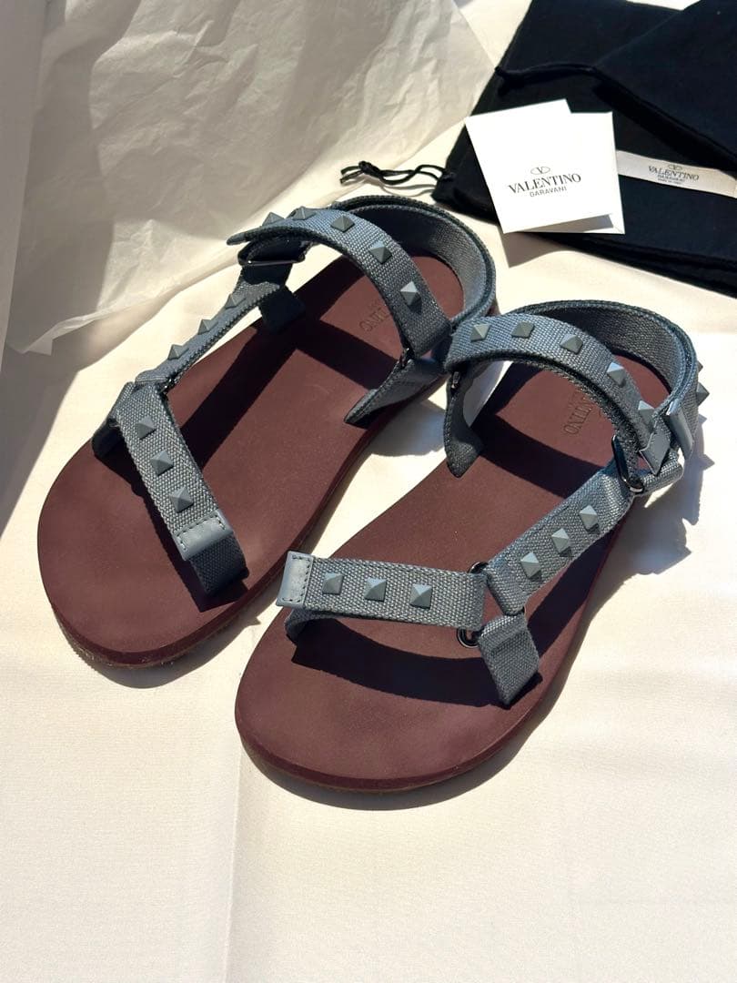 Valentino garavani ヴァレンチノ メンズ サンダル 41 EU