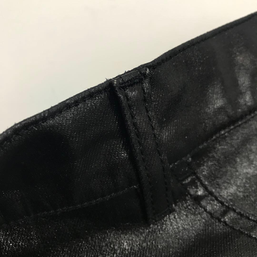 ☆未使用品☆CHANEL ショートパンツ デニム　ラメ　コーティング　黒　38