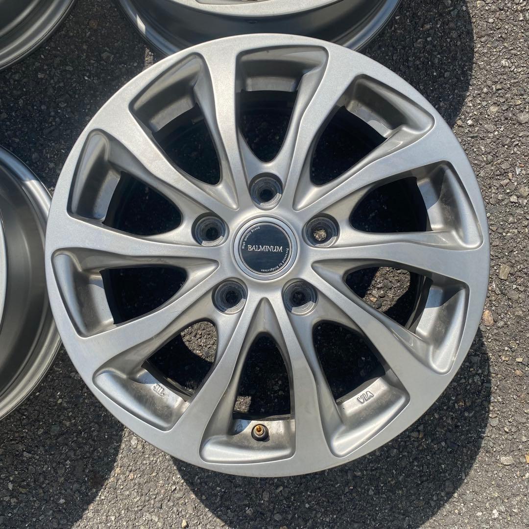 【4本セット送料無料】15×6J+53 5H 114.3 15インチホイール