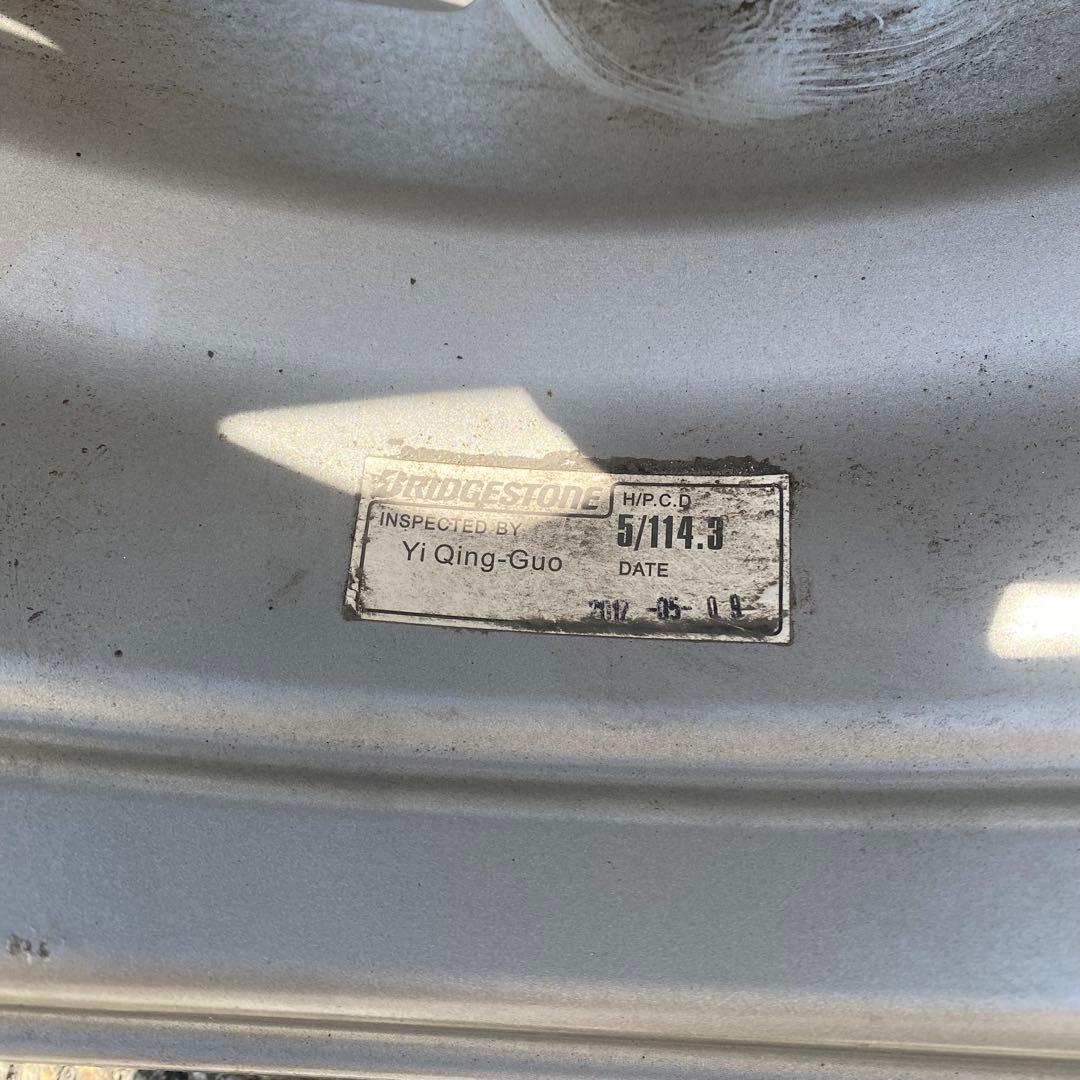 【4本セット送料無料】15×6J+53 5H 114.3 15インチホイール