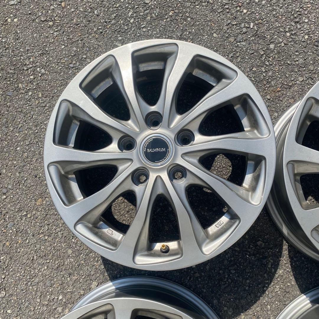 【4本セット送料無料】15×6J+53 5H 114.3 15インチホイール