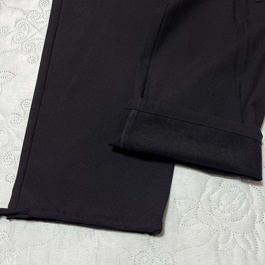 タグ付き。gypsohila ジプソフィア AW イージーカーゴパンツ ブラック