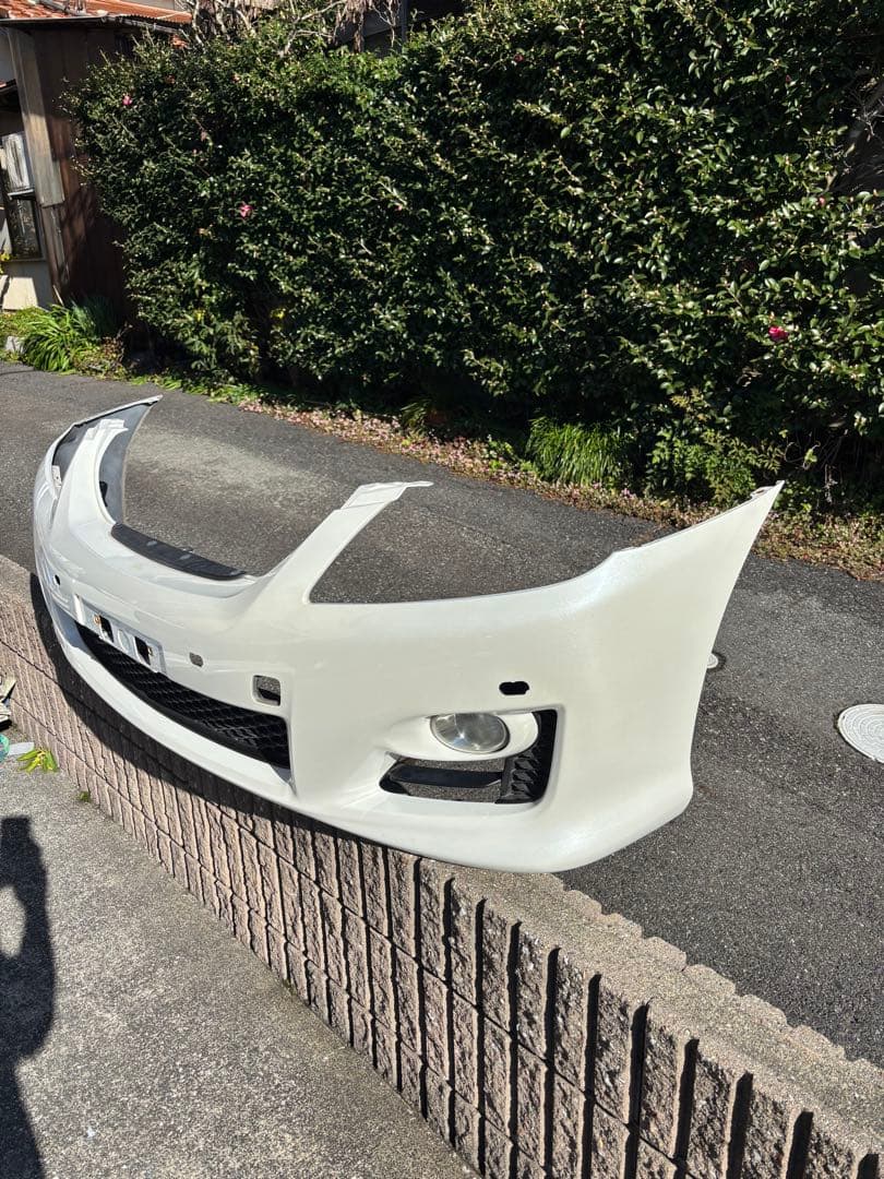 GRS200 クラウンアスリート前期 フロントバンパー　パールホワイト